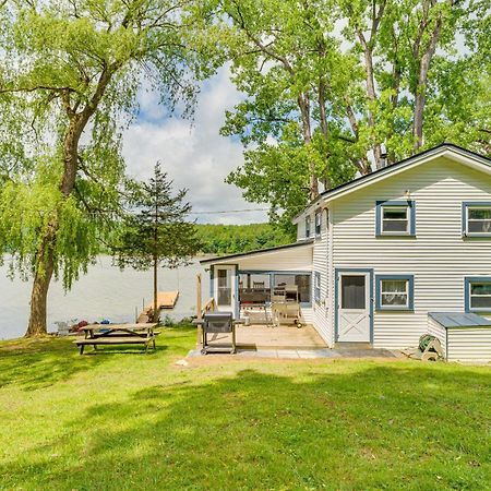 Waterfront Home On Lake Champlain With Dock And Kayaks Orwell Екстериор снимка